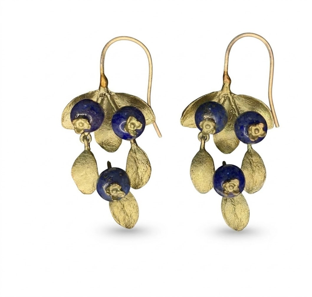 Blueberry Earrings - Wire