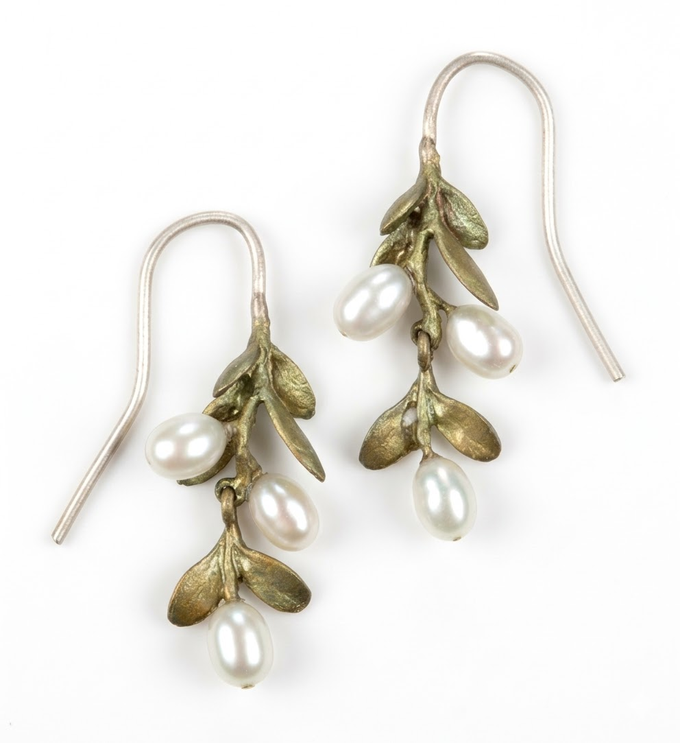 Boxwood Earrings - Wire