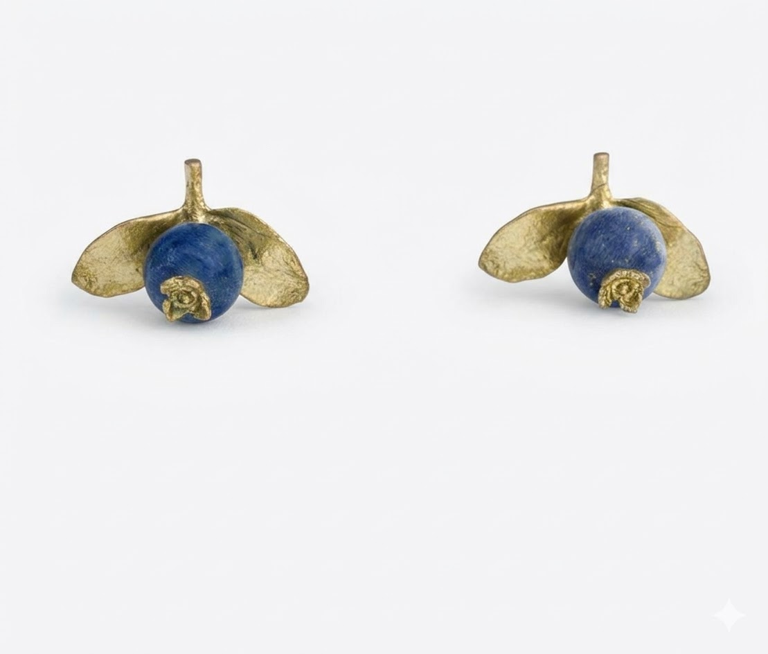 Blueberry Earrings - Post