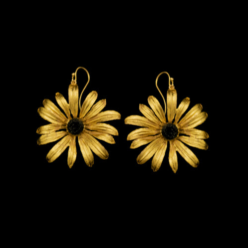 Black-Eyed Susan Earrings - Wire